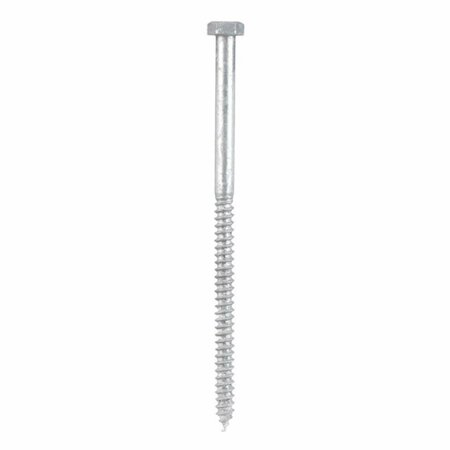 Homecare Products 812053 0.312 x 6 in. Galvanized Hex Head Lag Bolt HO2739085